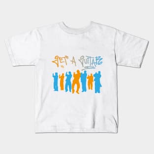 fanart silhouette of the group riize in the get a guitar era Kids T-Shirt